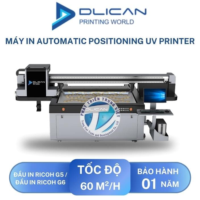 Máy In UV Dlican Automatic Positioning UV Printer
